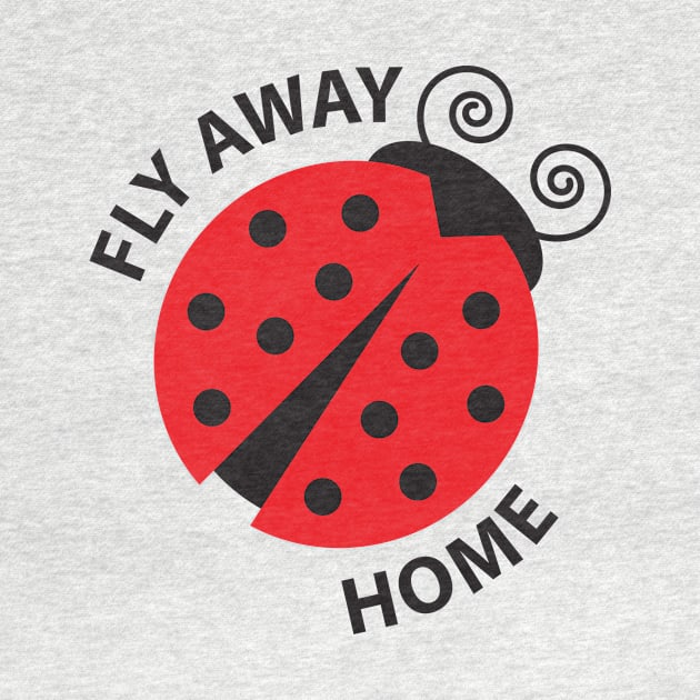 Ladybug Fly Away Home by AntiqueImages